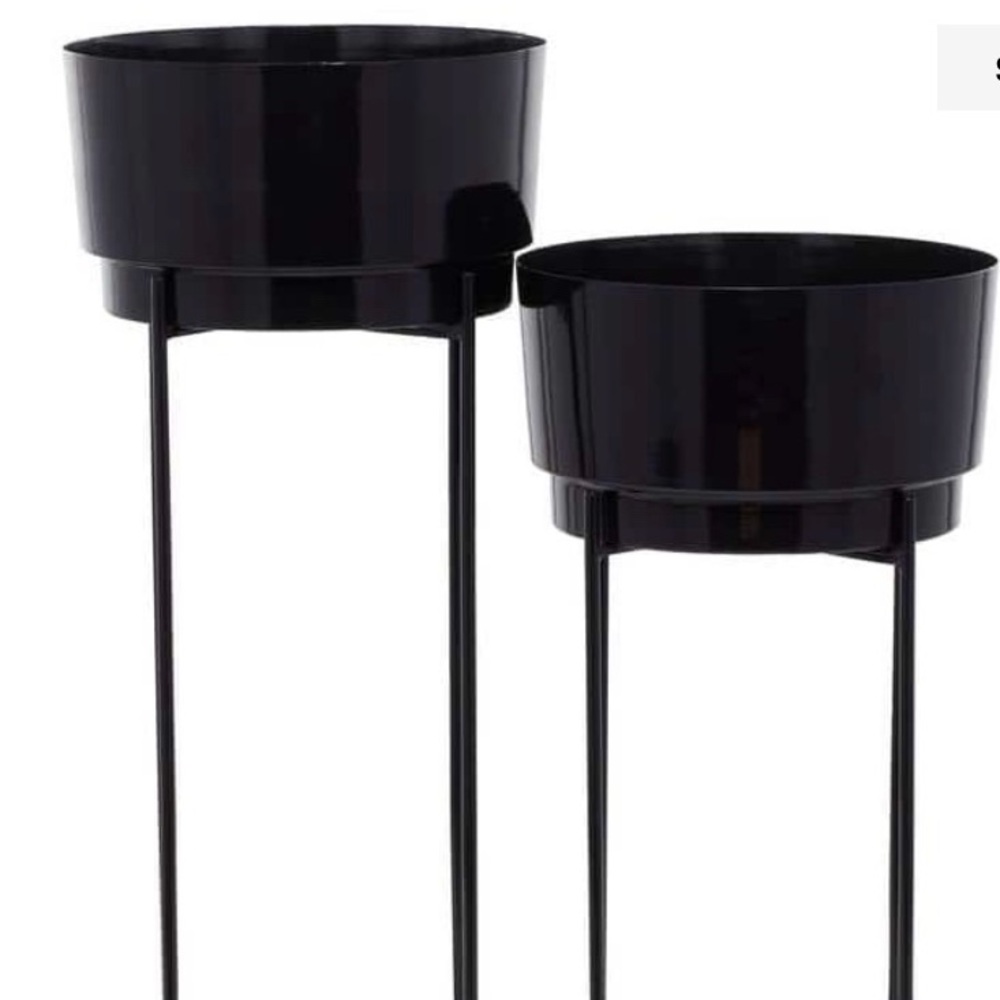Black Metal Plant Stands Brand New 2 per box